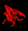 drago rosso cammina.gif